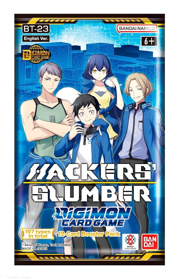 Digimon Card Game: Hackers’ Slumber Booster Display Box | Games Hangar