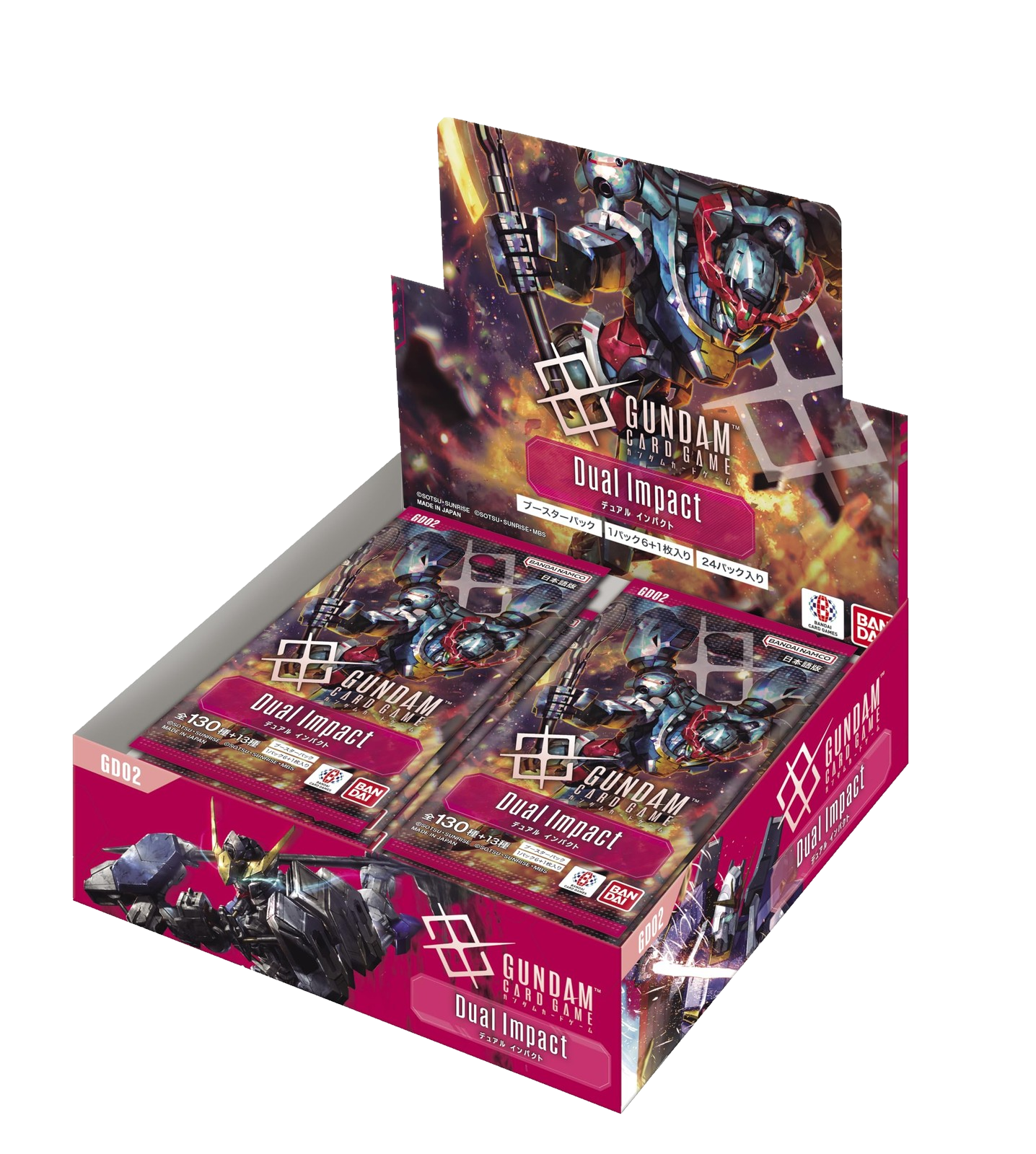 Gundam: Card Game – GD02 “Dual Impact” Booster Box | Games Hangar UK